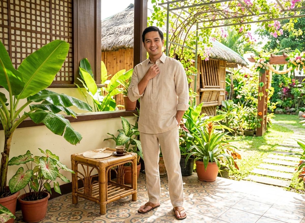 Linen shirt para sa tropikal na klima